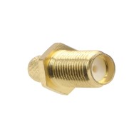 SMA female connector crimped to 50Ω cable