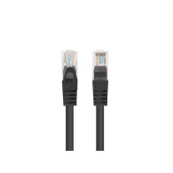Patchcord - przewód sieciowy Ethernet 7,5m kat.6 UTP, czarny, Lanberg