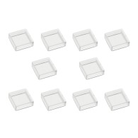 Cap for Tact Switch 12x12x7.3mm, square (transparent) - 10 pcs.