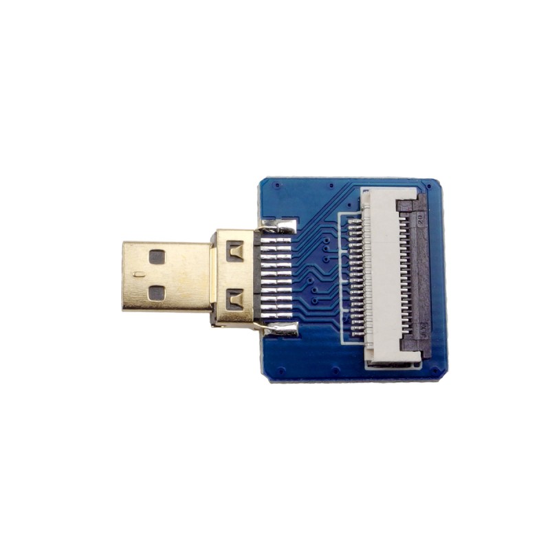 Micro HDMI Adapter Horizontal - adapter micro HDMI (prosty)