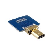 Micro HDMI Adapter Horizontal - adapter micro HDMI (prosty)