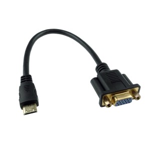 Mini HDMI to VGA Cable - przewód mini HDMI - VGA