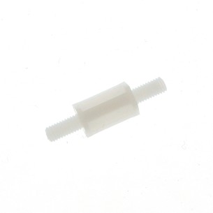 M-M threaded standoff M3, length 10mm, white polyamide