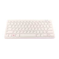 The official keyboard for Raspberry Pi white and red