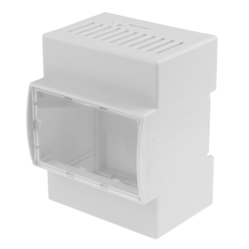 PI5-CASE-DIN-RAIL-B - ABS DIN rail case for Raspberry Pi 5