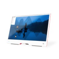 Raspberry Pi Monitor Red and White 15.6" IPS