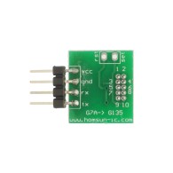 Adapter from 1.27mm pitch to 2.54mm (for PMS7003)