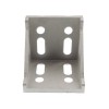 Angle for connecting aluminum profiles