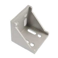 Angle for connecting aluminum profiles