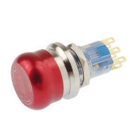 2ON-2OC emergency switch 16mm metal