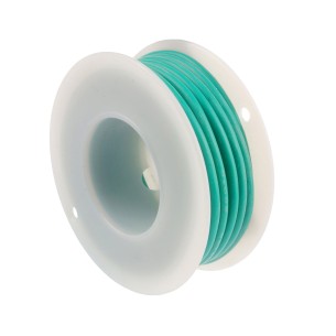 Single-core silicone cable 18AWG 4m green