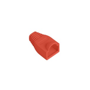 Lanberg RJ45 plug cover red (100 pieces)