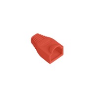 Lanberg RJ45 plug cover red (100 pieces)