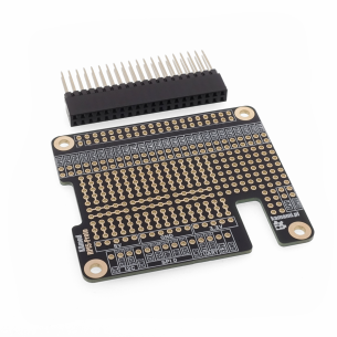 KAmod RPI5-Proto Universal board for prototyping circuits with Raspberry Pi 5