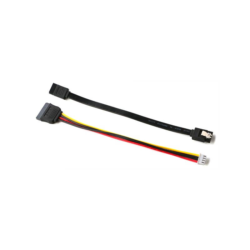 Zestaw kabli SATA 250mm danych + zasilający do komputerów ODROID