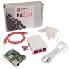 White RPI5/2GB starter kit with official accessories
