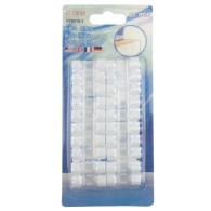 Cable holder 30x10mm (white) 20szt.