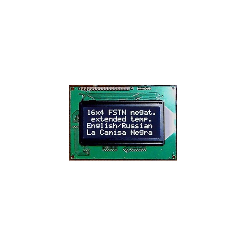 LCD-AC-1604A-MIW W/K-E6 C ----> LCD-AC-1604A-DIW W/KK-E6 C