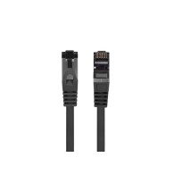 PATCHCORD KAT.8.1 S/FTP LSZH CU 1M CZARNY FLUKE PASSED LANBERG