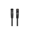 PATCHCORD KAT.8.1 S/FTP LSZH CU 1M CZARNY FLUKE PASSED LANBERG