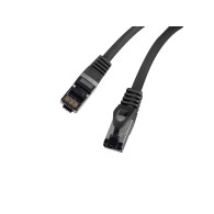 PATCHCORD KAT.8.1 S/FTP LSZH CU 1M CZARNY FLUKE PASSED LANBERG