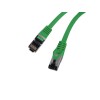 PATCHCORD CAT.8.1 S/FTP LSZH CU 0.25M GREEN FLUKE PASSED LANBERG