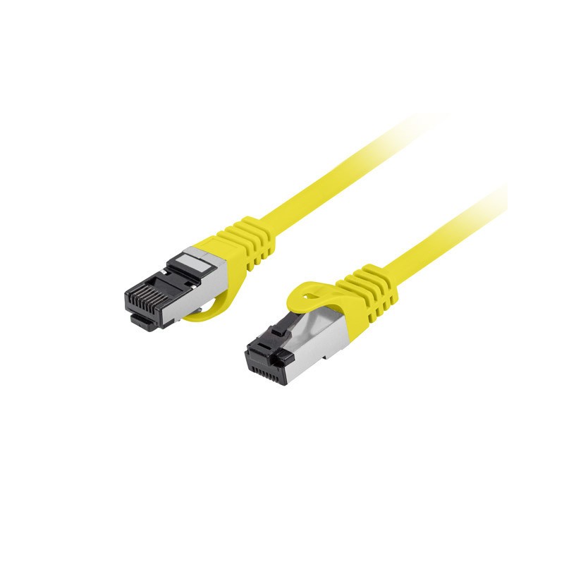 PATCHCORD CAT.8.1 S/FTP LSZH CU 5M YELLOW FLUKE PASSED LANBERG PATCHCORD CAT.8.1 S/FTP LSZH CU 5M YELLOW FLUKE PASSED LANBERG