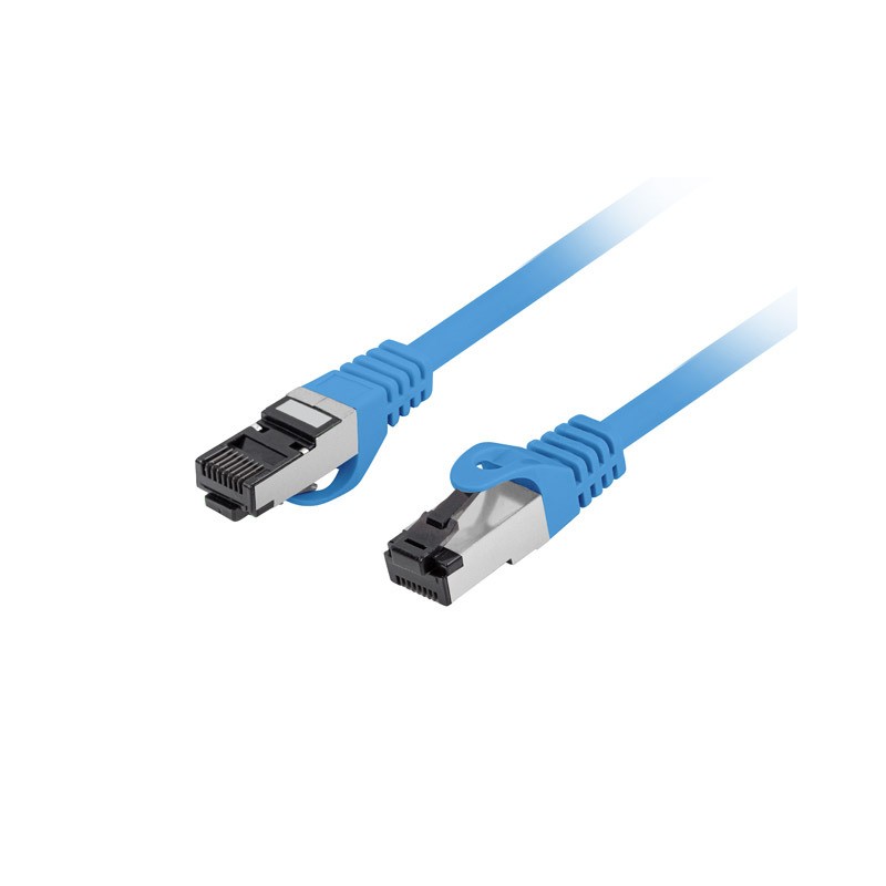 PATCHCORD KAT.8.1 S/FTP LSZH CU 2M NIEBIESKI FLUKE PASSED LANBERG