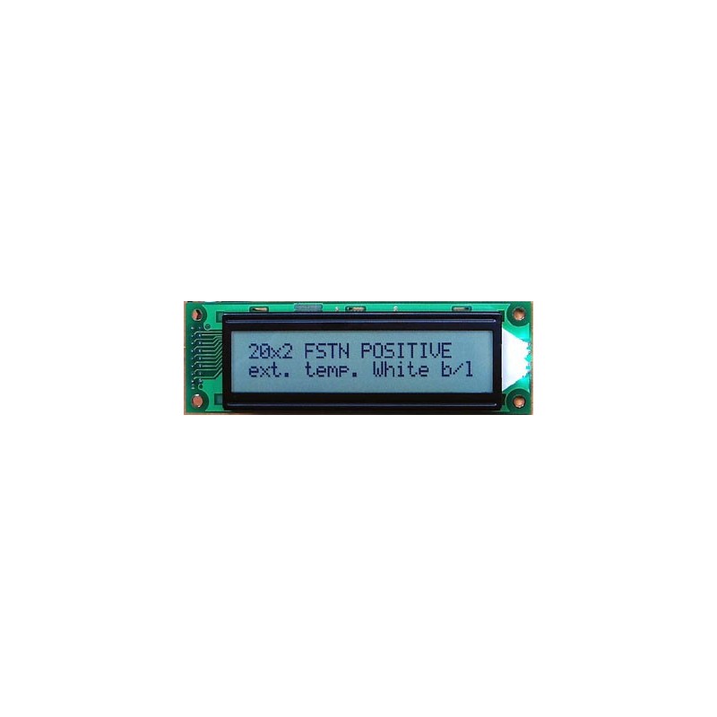 LCD-AC-2002A-GLW K/W-E12