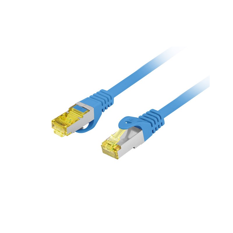 PATCHCORD KAT.6A S/FTP LSZH CU 3M NIEBIESKI FLUKE PASSED LANBERG PATCHCORD KAT.6A S/FTP LSZH CU 3M NIEBIESKI FLUKE PASSED LANBERG
