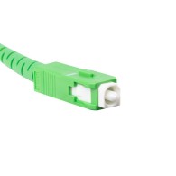 FIBER OPTIC PATCHCORD SM SC/APC-SC/APC SIMPLEX 0.5M LSZH G657A1 3.0MM YELLOW LANBERG