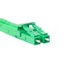 PATCHCORD ŚWIATŁOWODOWY SM LC/APC-LC/UPC DUPLEX 3.0MM LSZH G657A1 0.5M ŻÓŁTY LANBERG