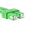 FIBER OPTIC PATCHCORD SM LC/UPC-SC/APC DUPLEX 1M LSZH G657A1 3.0MM YELLOW LANBERG