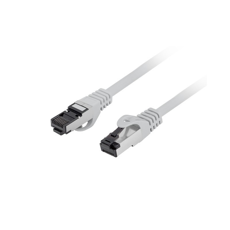 PATCHCORD CAT.8.1 S/FTP LSZH CU 2M GREY FLUKE PASSED LANBERG PATCHCORD CAT.8.1 S/FTP LSZH CU 2M GREY FLUKE PASSED LANBERG