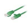 PATCHCORD CAT.5E UTP 7.5M GREEN FLUKE PASSED LANBERG