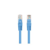 PATCHCORD CAT.5E UTP 7.5M BLUE FLUKE PASSED LANBERG