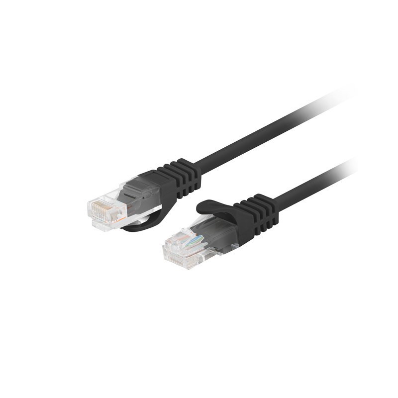 PATCHCORD CAT.5E UTP 7.5M BLACK FLUKE PASSED LANBERG PATCHCORD CAT.5E UTP 7.5M BLACK FLUKE PASSED LANBERG