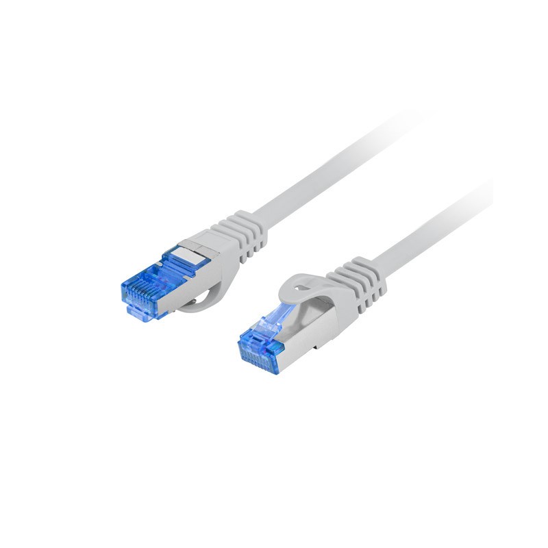PATCHCORD KAT.6A S/FTP LSZH CCA 0.25M SZARY FLUKE PASSED LANBERG PATCHCORD KAT.6A S/FTP LSZH CCA 0.25M SZARY FLUKE PASSED LANBERG