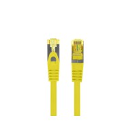 PATCHCORD CAT.6A S/FTP LSZH CU 1M YELLOW FLUKE PASSED LANBERG