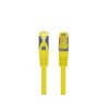 PATCHCORD CAT.6A S/FTP LSZH CU 0.5M YELLOW FLUKE PASSED LANBERG