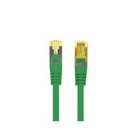 PATCHCORD CAT.6A S/FTP LSZH CU 2M GREEN FLUKE PASSED LANBERG