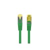 PATCHCORD CAT.6A S/FTP LSZH CU 1.5M GREEN FLUKE PASSED LANBERG
