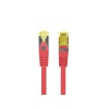 PATCHCORD CAT.6A S/FTP LSZH CU 0.5M RED FLUKE PASSED LANBERG