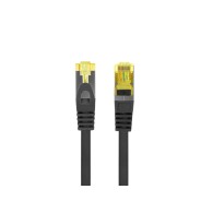 PATCHCORD CAT.6A S/FTP LSZH CU 1M BLACK FLUKE PASSED LANBERG