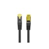 PATCHCORD CAT.6A S/FTP LSZH CU 1M BLACK FLUKE PASSED LANBERG