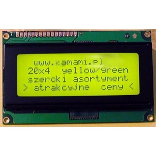 LCD-AC-2004B-YLY Y/G-E12