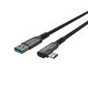 KABEL USB-C(M)->USB-A(M) 3.2 GEN 1 5M 5GB/S PD15W VR CZARNY GENESIS