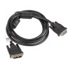 KABEL DVI-D(M)(18+1)->DVI-D(M)(18+1) 1.8M CZARNY SINGLE LINK LANBERG