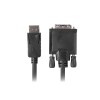 DISPLAYPORT(M) V1.2->DVI-D(M)(24+1) CABLE 1.8M BLACK DUAL LINK LANBERG