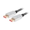 KABEL DISPLAYPORT M/M 20 PIN V1.4 1M 8K 60HZ CZARNY BOX LANBERG